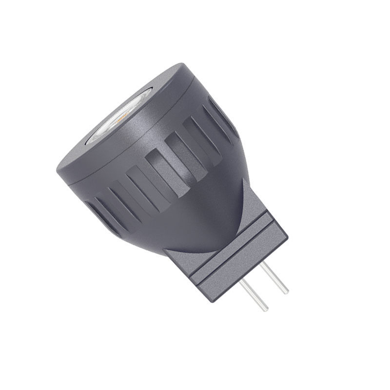 2.5W 12V MR8 Lampade a LED 2700K Ra90 Lampada riflettente a LED scuribile con tipo di base GU4