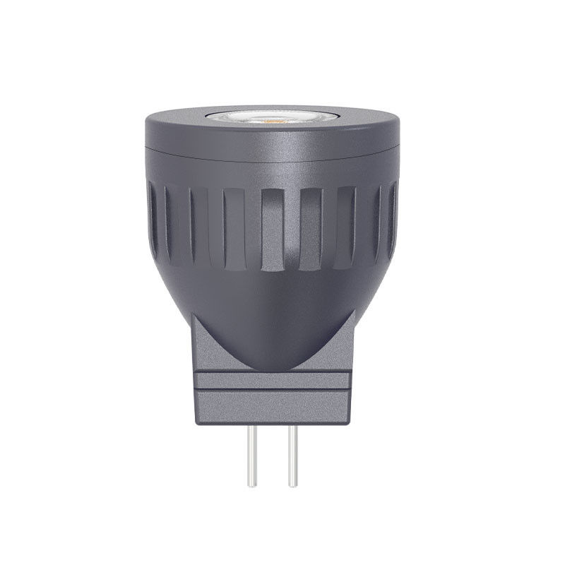 2.5W 12V MR8 Lampade a LED 2700K Ra90 Lampada riflettente a LED scuribile con tipo di base GU4