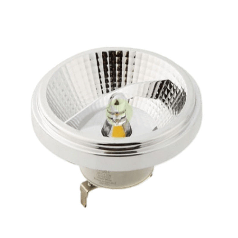 12W AR111 lampadina a LED calda bianca 3000K 24 gradi angolo di fascio G53 base