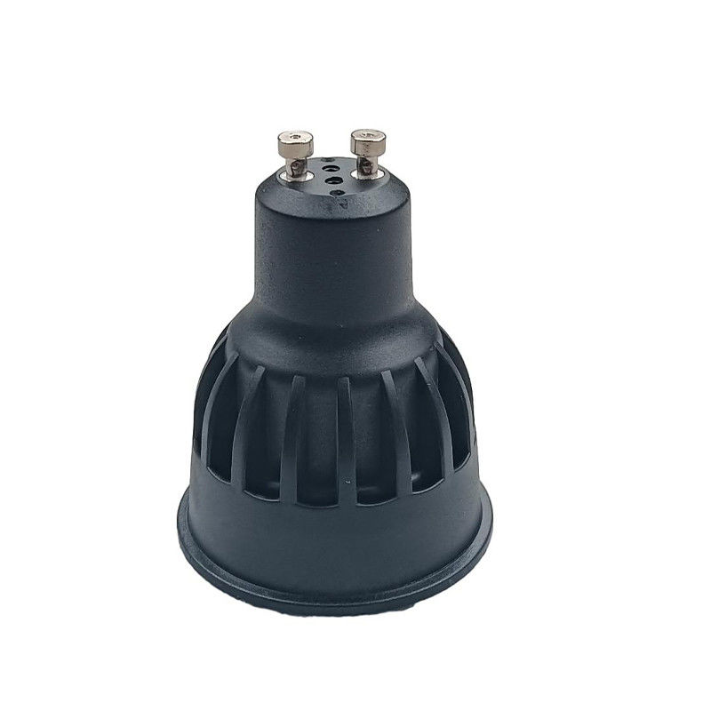Non Dimmable 8w GU10 Lampade a LED Indoor Nero GU10 Spotlight 24D Angolo del fascio 630 Lm
