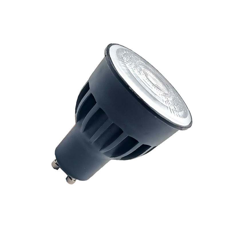 Non Dimmable 8w GU10 Lampade a LED Indoor Nero GU10 Spotlight 24D Angolo del fascio 630 Lm