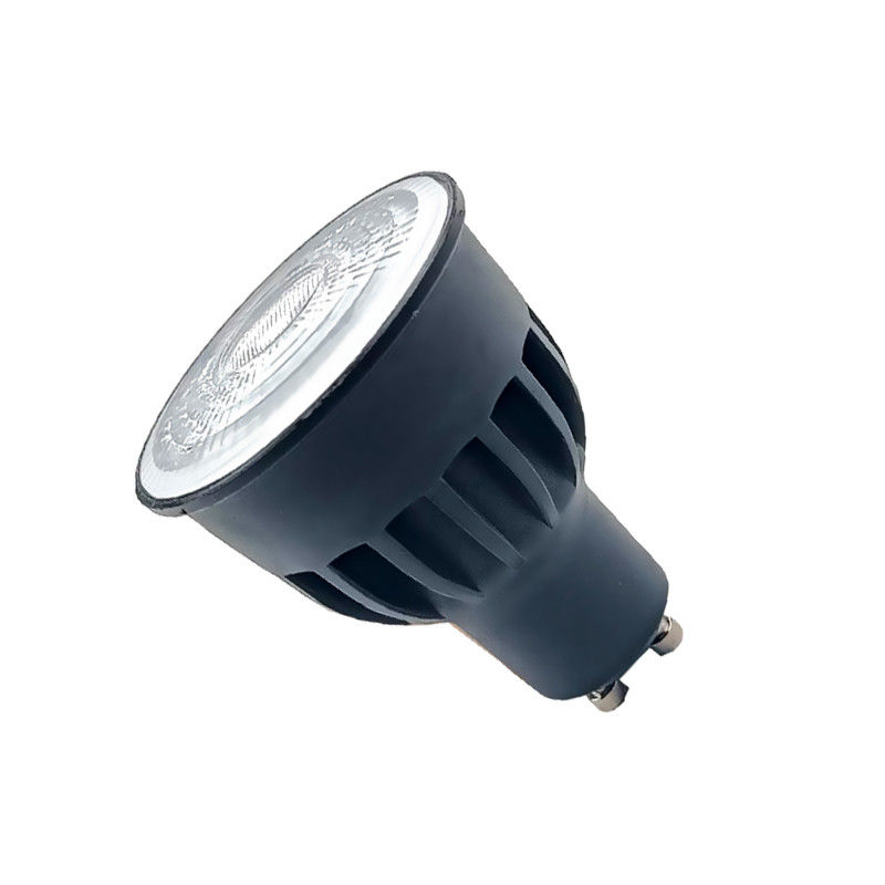 Non Dimmable 8w GU10 Lampade a LED Indoor Nero GU10 Spotlight 24D Angolo del fascio 630 Lm