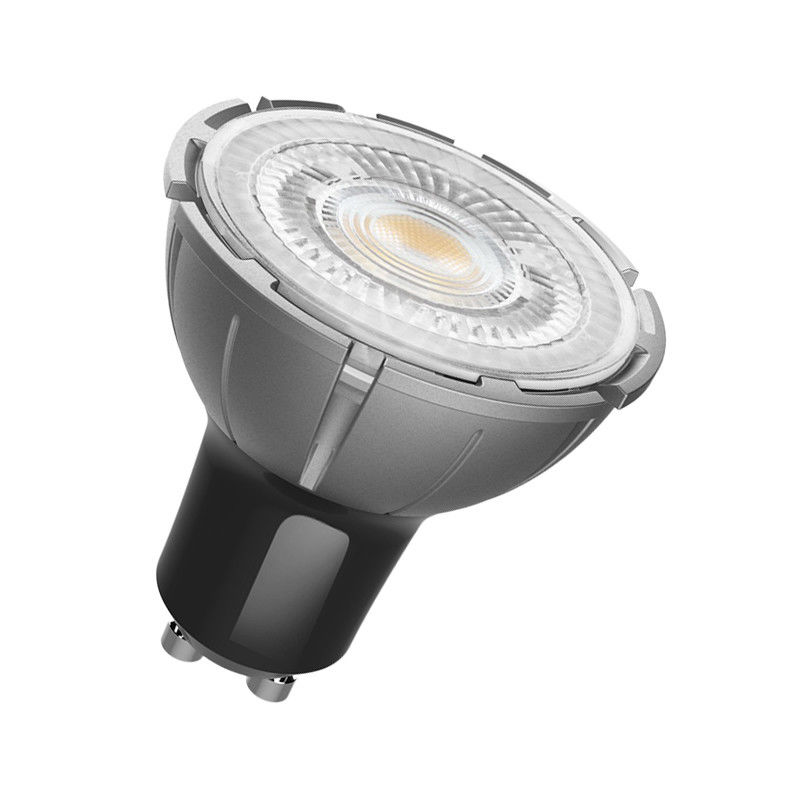 Lampadina LED 8W 230V GU10 dimmabile con 2700K e angolo di fascio di 24 gradi per soluzioni di illuminazione personalizzabili