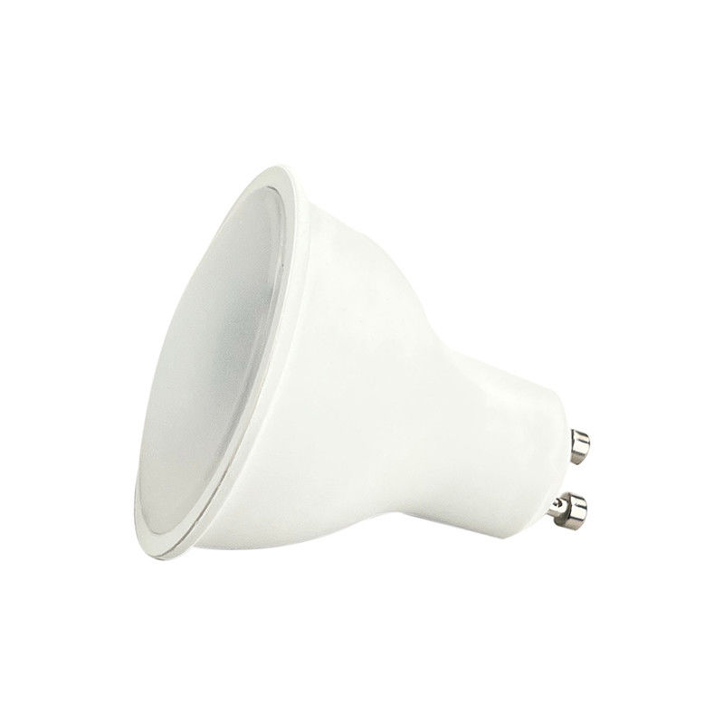 7W 3000k 100-240V LED Radar a induzione a microonde Bulb, Corridoio e Scala In alluminio rivestito di plastica, Ampia tensione a corrente costante, Intelligent Radar Induction GU10 Bulb