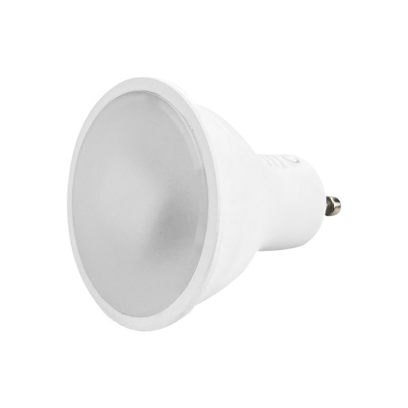 7W 3000k 100-240V LED Radar a induzione a microonde Bulb, Corridoio e Scala In alluminio rivestito di plastica, Ampia tensione a corrente costante, Intelligent Radar Induction GU10 Bulb