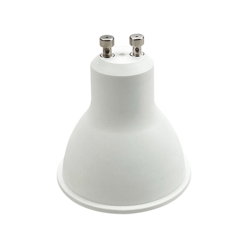 7W 3000k 100-240V LED Radar a induzione a microonde Bulb, Corridoio e Scala In alluminio rivestito di plastica, Ampia tensione a corrente costante, Intelligent Radar Induction GU10 Bulb