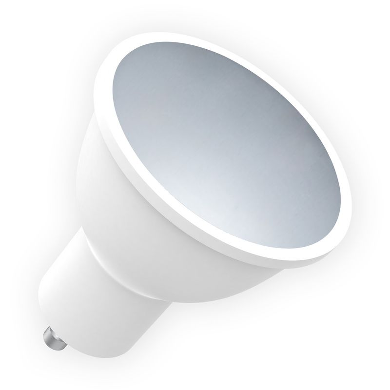 Faretto LED GU10 Smart con Flusso Luminoso 350 Lm e CCT 2700K-6500K-RGB