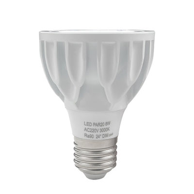 PAR20 Spot Bulb 8w 36 Degree 3000k E27 Triac Dimming PAR 20 Lampade a LED