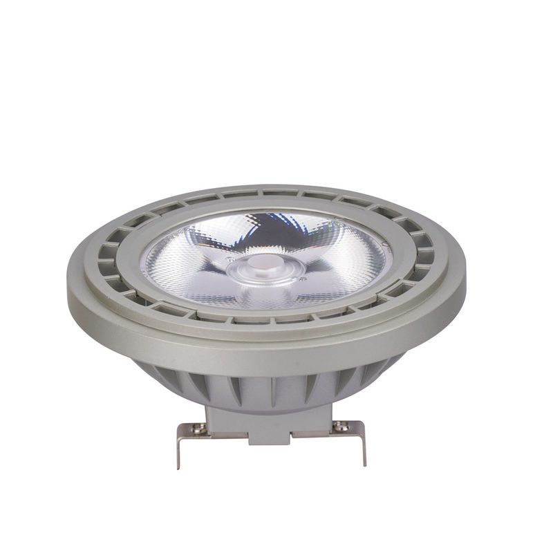 Faretto LED Teco 12W AR111 Attacco G53 3000K Bianco Caldo Fascio 12° Dimmerabile, CRI90 Certificato CE RoHS