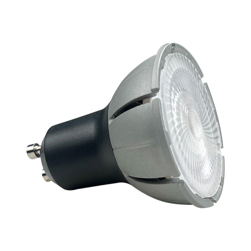 GU10 Lampada a LED 7.5W 60° angolo di fascio 3-step regolabile temperatura del colore 1700K-2600K-5000K interruttore di parete all'alluminio non dimmabile alloggiamento in metallo 230V