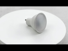 CRI 80 GU10 Sensore a microonde Riflettore 2700K Bianco caldo 7W